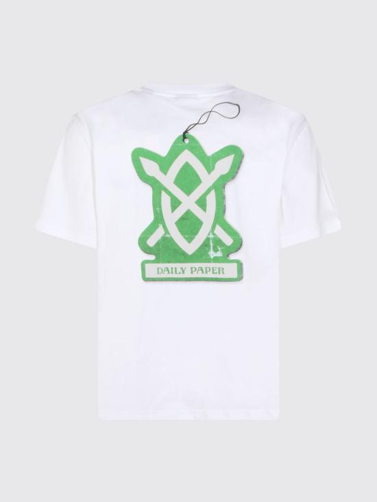 26SS 데일리 페이퍼 반팔 티셔츠 2610032 White - DAILY PAPER