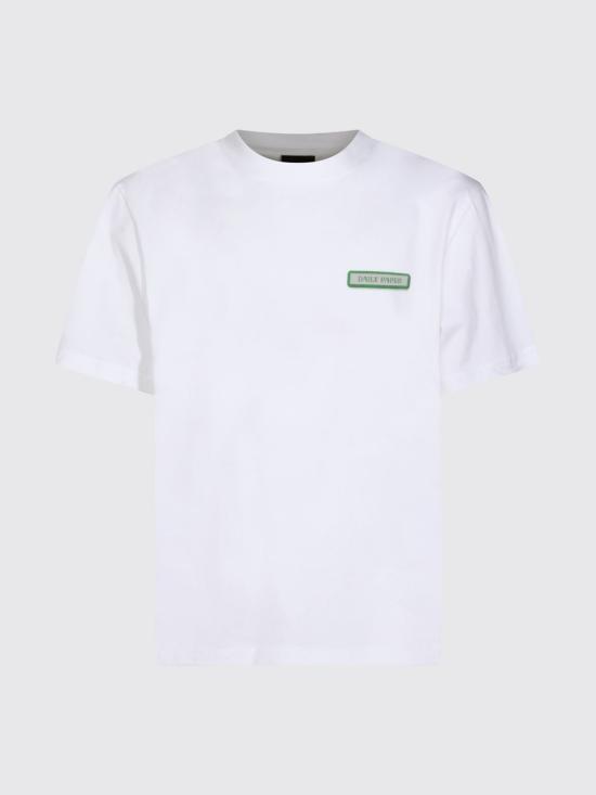 26SS 데일리 페이퍼 반팔 티셔츠 2610032 White - DAILY PAPER