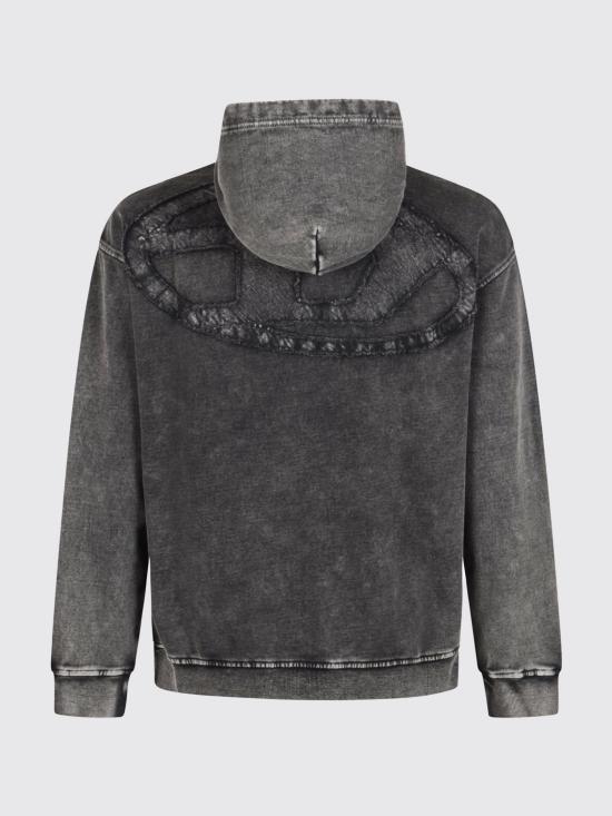 26SS 디젤 긴팔 티셔츠 A193250KIBZ 9XXA Black - DIESEL