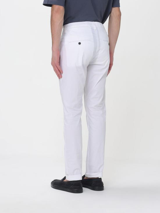26SS 돈답 스트레이트 팬츠 UP235PS0020U2 000 White - DONDUP