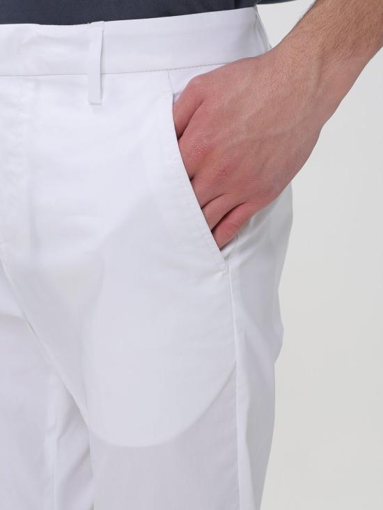 26SS 돈답 스트레이트 팬츠 UP235PS0020U2 000 White - DONDUP