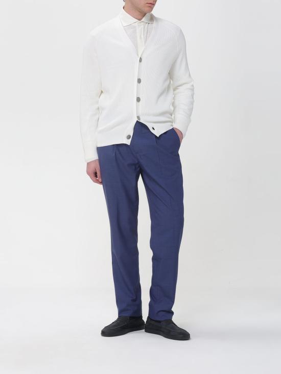 26SS 브루넬로 쿠치넬리 잉글리시 립 가디건 M29400116 CO312 Smoke Grey - BRUNELLO CUCINELLI