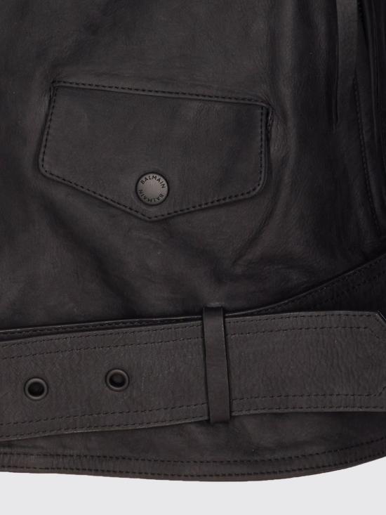 26SS 발망 자켓 GH1TD580LE11 0PA Black - BALMAIN