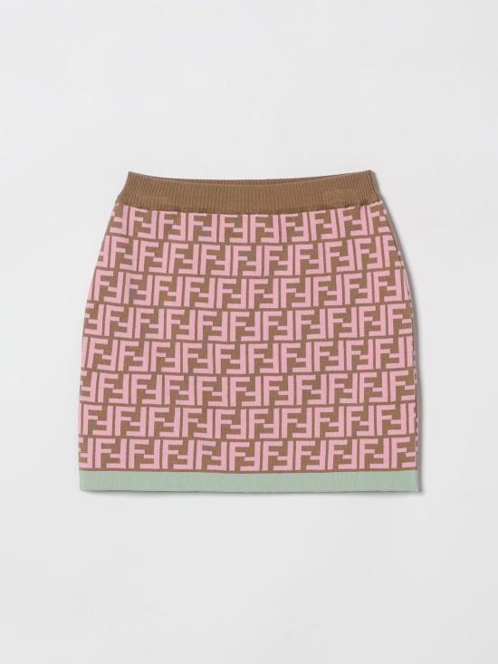 26SS [키즈] 펜디 스커트 JFG247AVVT F1UPU Camel