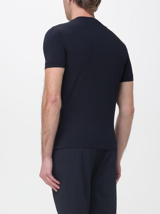 26SS 조르지오 아르마니 반팔 티셔츠 6GST56SJP4Z UBSG Blue - GIORGIO ARMANI