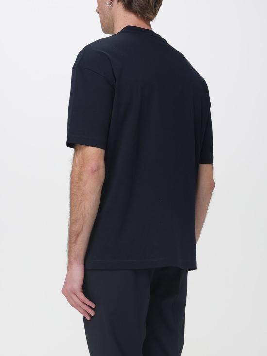 26SS 조르지오 아르마니 반팔 티셔츠 GM003351TE10333 U8139 Blue - GIORGIO ARMANI