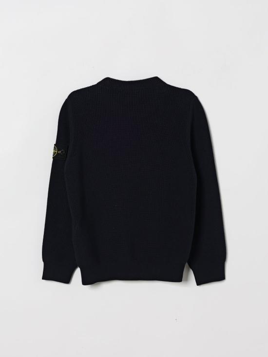 26SS [키즈] 스톤 아일랜드 풀오버 5100004S00D8 V0020 Blue 1 - STONE ISLAND