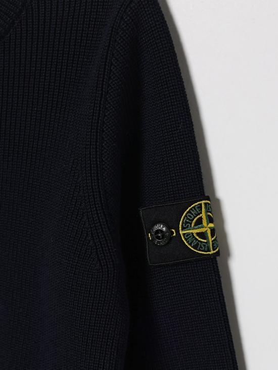 26SS [키즈] 스톤 아일랜드 풀오버 5100004S00D8 V0020 Blue 1 - STONE ISLAND