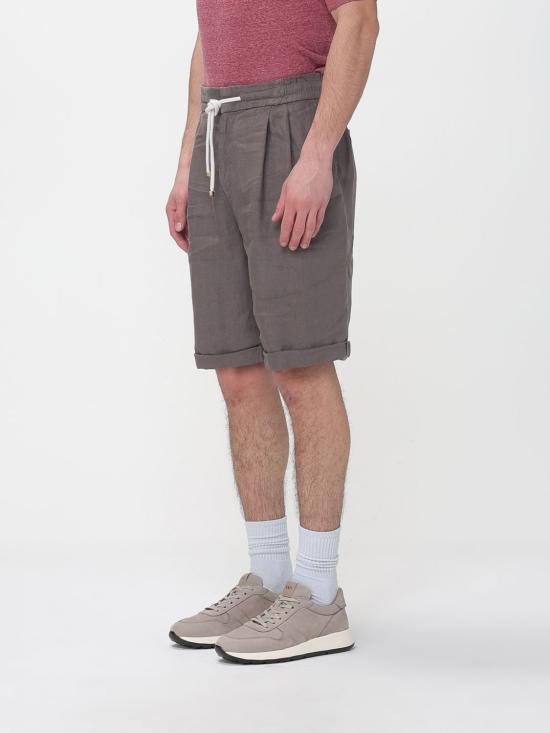 26SS 브루넬로 쿠치넬리 숏팬츠 M243DU0020 C6046 Brown - BRUNELLO CUCINELLI