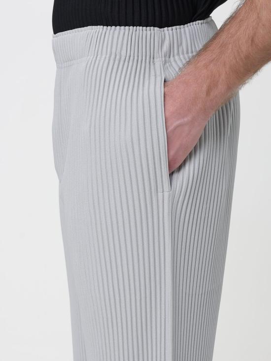 26SS 옴므 플리세 이세이 미야케 스트레이트 팬츠 HP66JF172 11 Grey - HOMME PLISSE' ISSEY MIYAKE