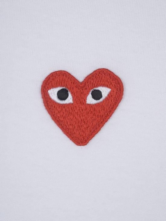 26SS 꼼데가르송 반팔 티셔츠 T034051 1 White - COMME DES GARCONS