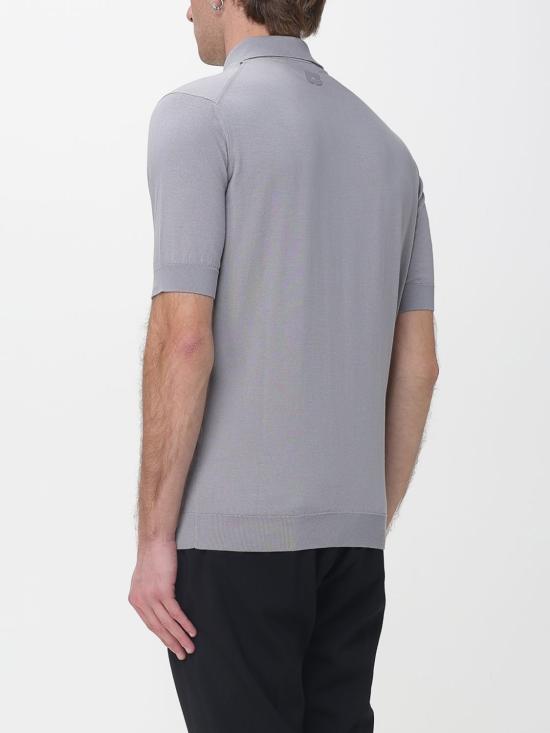 26SS 라르디니 폴로 티셔츠 CNLPMC65CN64020 915 Grey - LARDINI