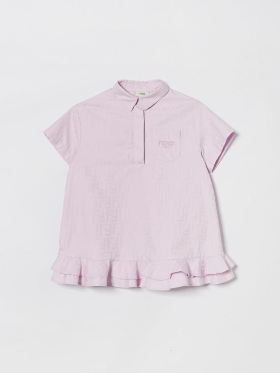 26SS [키즈] 펜디 원피스 JFB852AS64 F0F5U Violet