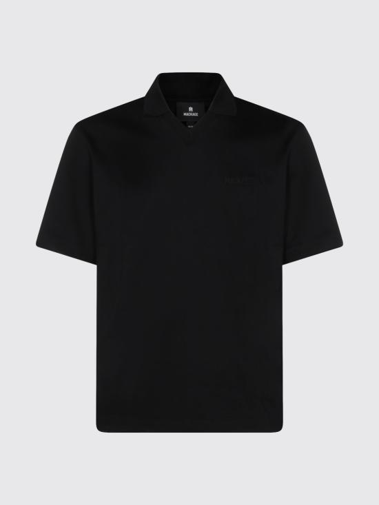 26SS 맥케이지 폴로 티셔츠 MARCO C0001 Black - MACKAGE
