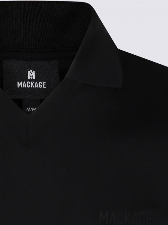 26SS 맥케이지 폴로 티셔츠 MARCO C0001 Black - MACKAGE