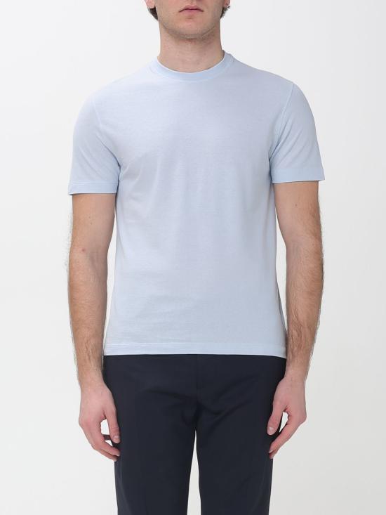 26SS 자노네 반팔 티셔츠 815214ZG380 Z2399 Navy