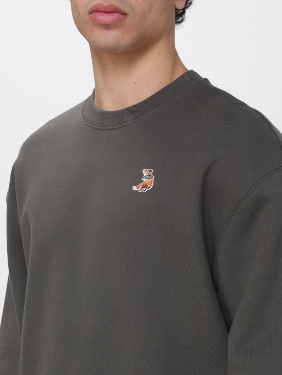 26SS 메종키츠네 드리밍 폭스 컴포트 스웨트셔츠 QM00301KM0341 0453 Brown - MAISON KITSUNE