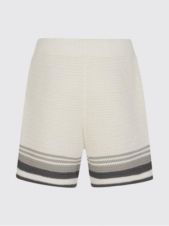 26SS 카사블랑카 숏팬츠 MSP26KW934 01 White - CASABLANCA