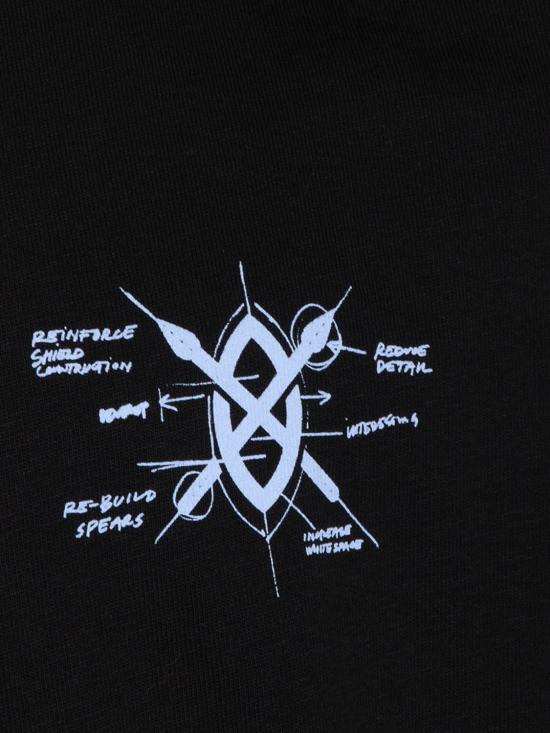 26SS 데일리 페이퍼 반팔 티셔츠 2610010 Black - DAILY PAPER