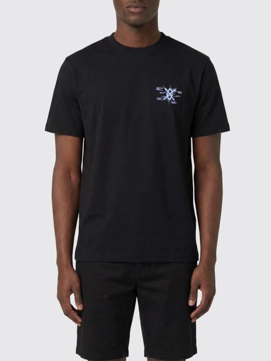 26SS 데일리 페이퍼 반팔 티셔츠 2610010 Black