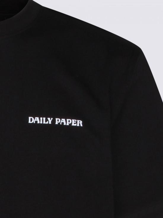 26SS 데일리 페이퍼 반팔 티셔츠 2610042 Black - DAILY PAPER