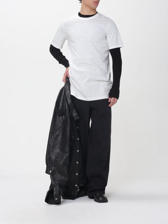 26SS 릭 오웬스 반팔 티셔츠 RU01F2264JA 11 White - RICK OWENS