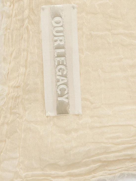 26SS 아워레가시 머플러/스카프 A2268CE Yellow Cream - OUR LEGACY