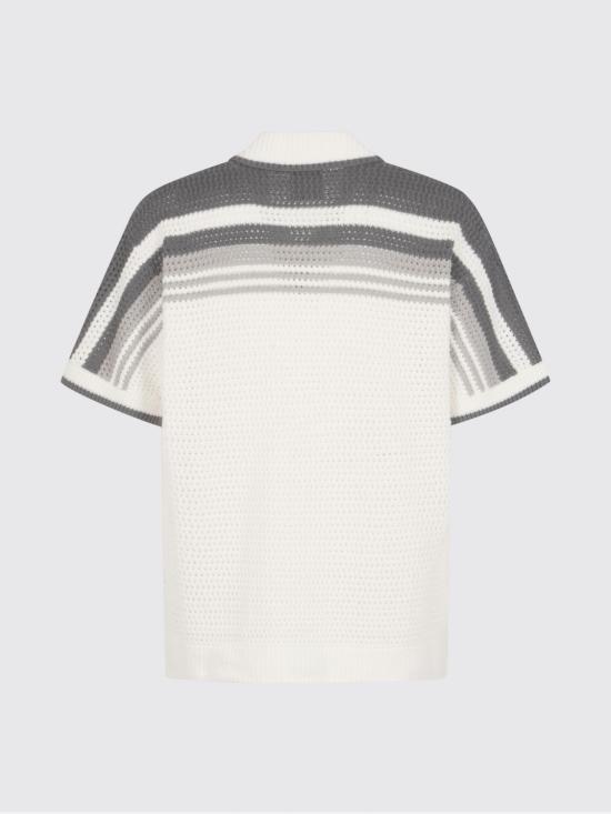 26SS 카사블랑카 반팔 셔츠 MSP26KW933 01 White - CASABLANCA