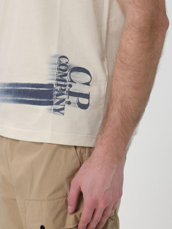 26SS 씨피 컴퍼니 반팔 티셔츠 20CMTS293A005431G 114 Ice - C.P. COMPANY