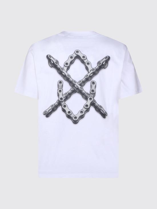 26SS 데일리 페이퍼 반팔 티셔츠 2610068 White - DAILY PAPER