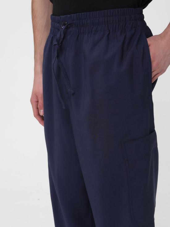 26SS 겐조 스트레이트 팬츠 FG55PA5019TX 76 Blue - KENZO