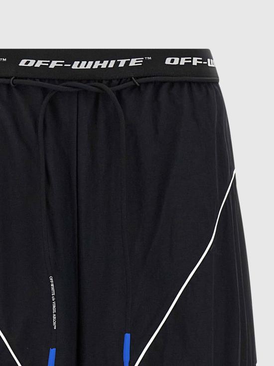 26SS 오프화이트 트레이닝/조거 팬츠 OWVI019S26FAB001 1001 Black - OFF WHITE