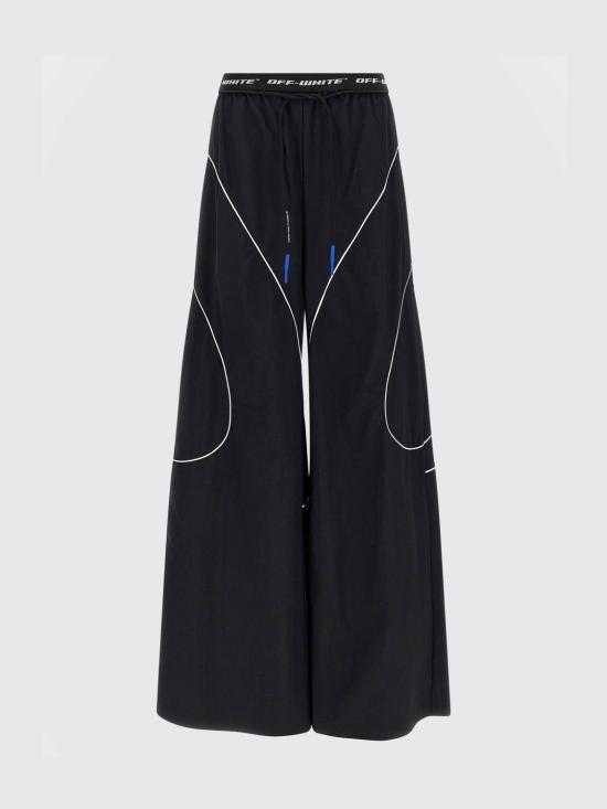 26SS 오프화이트 트레이닝/조거 팬츠 OWVI019S26FAB001 1001 Black - OFF WHITE
