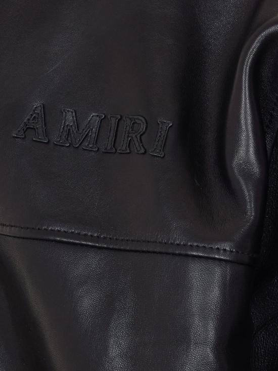 26SS 아미리 가죽 자켓 AMOUJA1029 Black - AMIRI