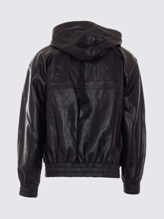 26SS 아미리 가죽 자켓 AMOUJA1029 Black - AMIRI