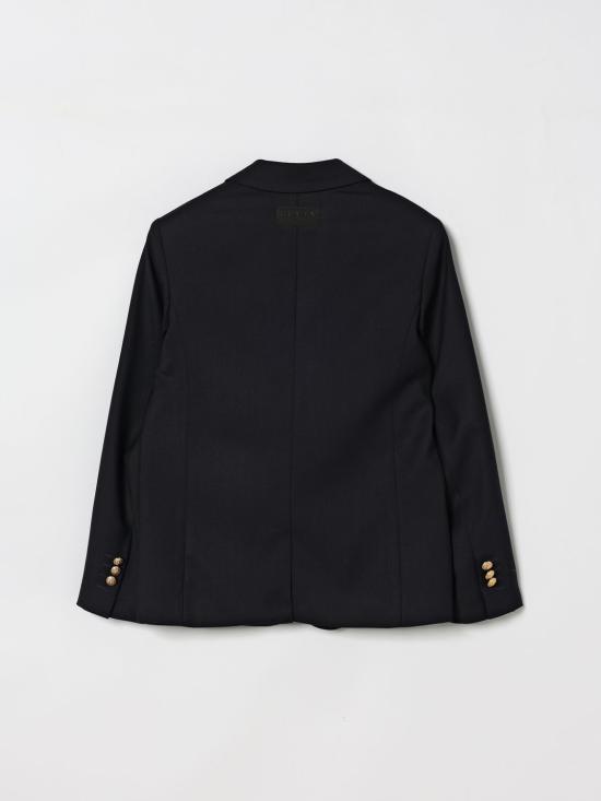 26SS [키즈] 발망 캐주얼 자켓 BY2P14I0196 621OR Blue - BALMAIN