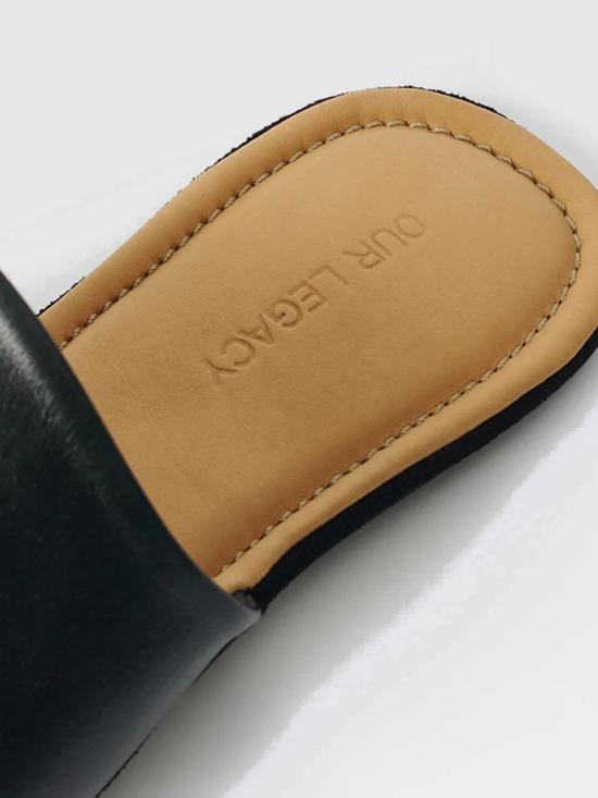 26SS 아워레가시 컬랩싱 컨설턴트 레이스업 슈즈 A2257CSS Black - OUR LEGACY