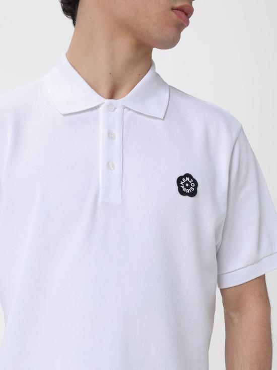 26SS 겐조 폴로 티셔츠 FG55CH5439OT 51 Brown - KENZO