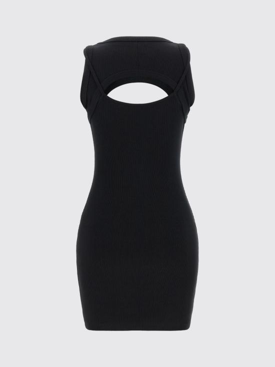 26SS 오프화이트 롱 원피스 OWDB496C99JER001 1001 White - OFF WHITE