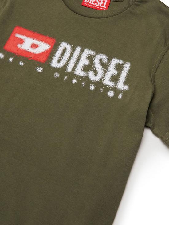 26SS [키즈] 디젤 티셔츠 J0247500YI9 K511 Military - DIESEL