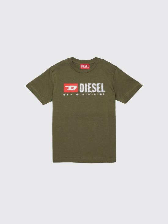 26SS [키즈] 디젤 티셔츠 J0247500YI9 K511 Military