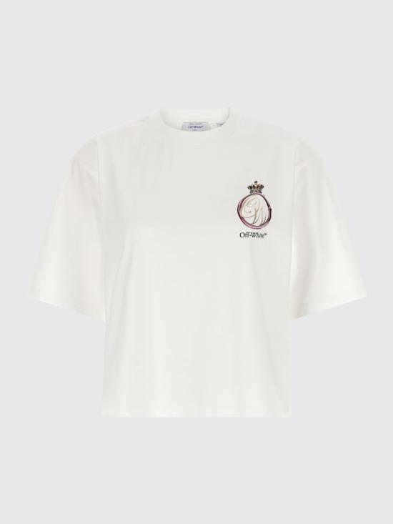 26SS 오프화이트 반팔 티셔츠 OWAA124S26JER004 0110 White - OFF WHITE