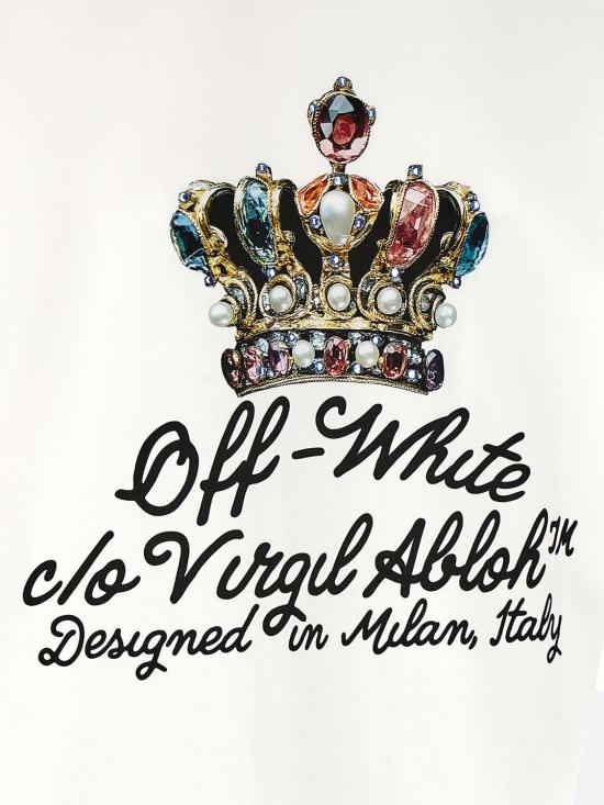 26SS 오프화이트 반팔 티셔츠 OWAA124S26JER004 0110 White - OFF WHITE