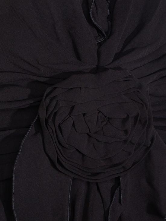 26SS 블루마린 롱 원피스 2A803A N0990 Black - BLUMARINE