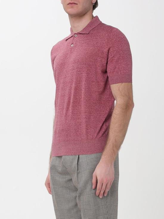 26SS 브루넬로 쿠치넬리 폴로 티셔츠 MSL806105 C7796 Pink - BRUNELLO CUCINELLI