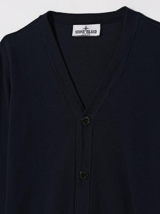 26SS [키즈] 스톤 아일랜드 풀오버 5100003S00B2 V0020 Blue - STONE ISLAND