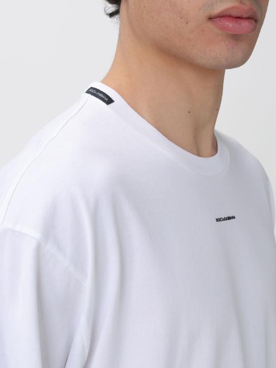 26SS 돌체앤가바나 반팔 티셔츠 G8PB8TG7PYR W0800 White - DOLCE & GABBANA