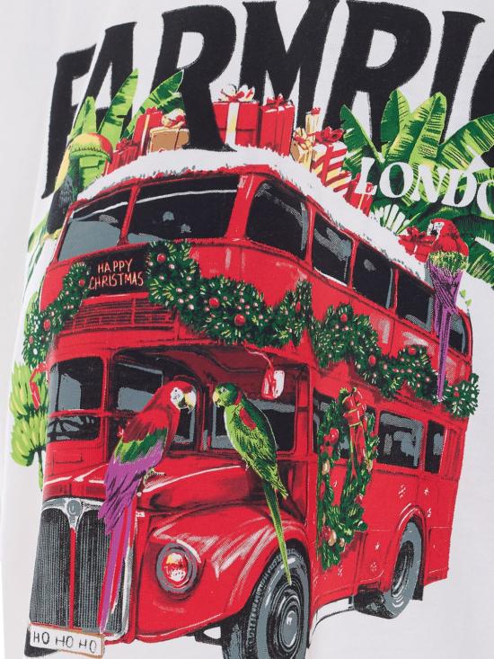 26SS 팜 리오 반팔 티셔츠 354561 L0025 White - FARM RIO