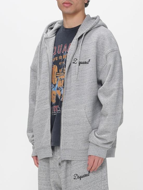 26SS 디스퀘어드2 긴팔 티셔츠 S74HG0184D25026 856M Grey - DSQUARED2