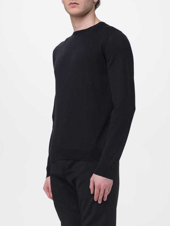 26SS 조르지오 아르마니 스웨터 3HSM37SM63Z UC99 Black - GIORGIO ARMANI